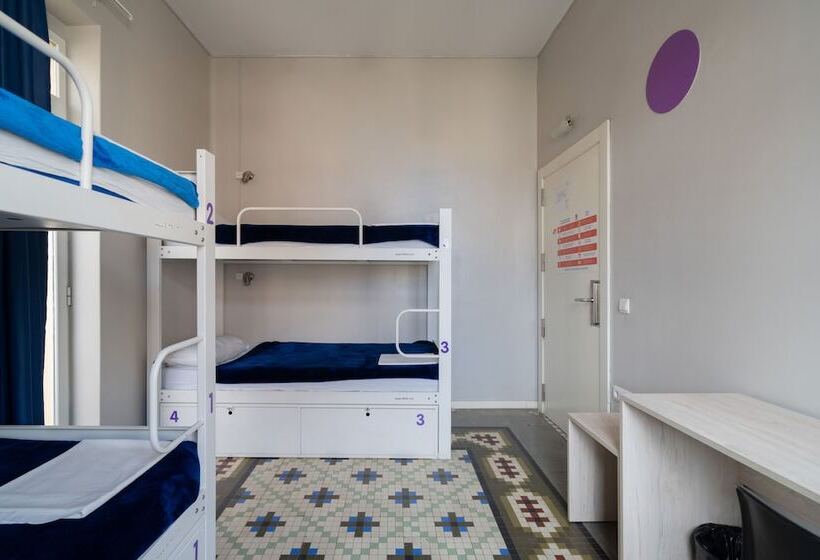 Bed in Shared Room with Shared Bathroom, Purple Nest Hostel