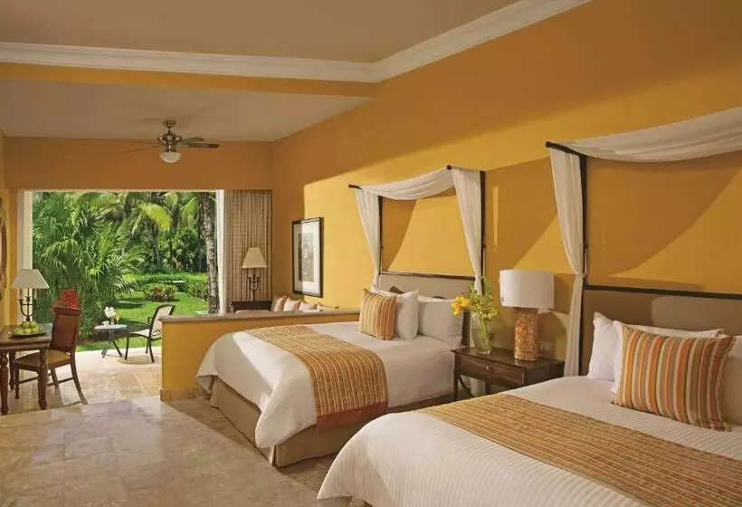 庭の見えるジュニアスイート, Dreams Tulum Resort & Spa