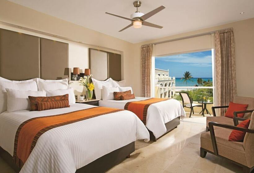 带大床的豪华间, Dreams Tulum Resort & Spa