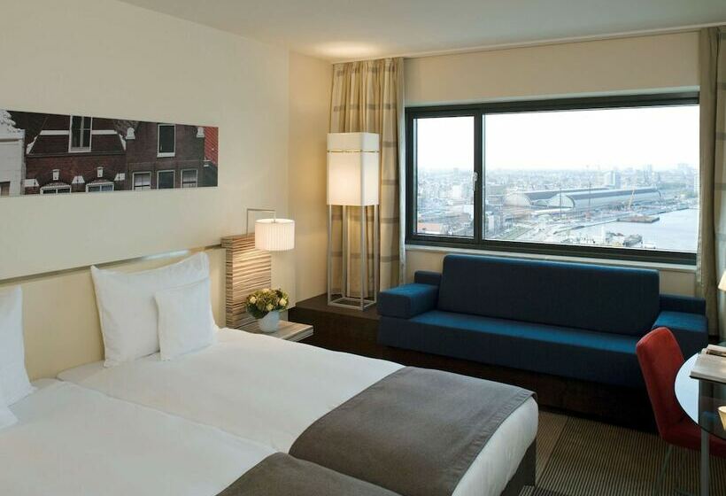 带观景的高级间, Mövenpick Hotel Amsterdam City Centre