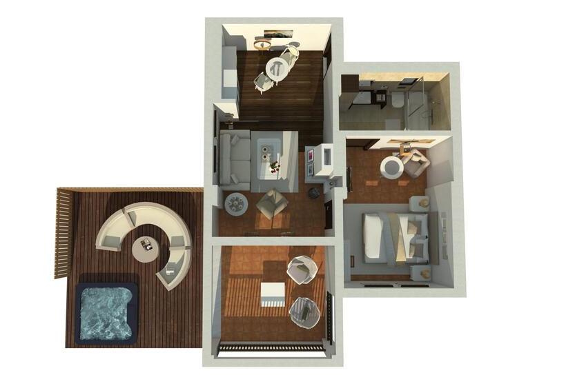 스위트, Aegean Suites, Santikos Collection