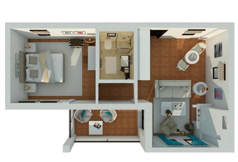 Люкс Повышенной Комфортности, Aegean Suites, Santikos Collection