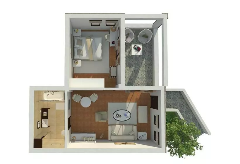スイート, Aegean Suites, Santikos Collection