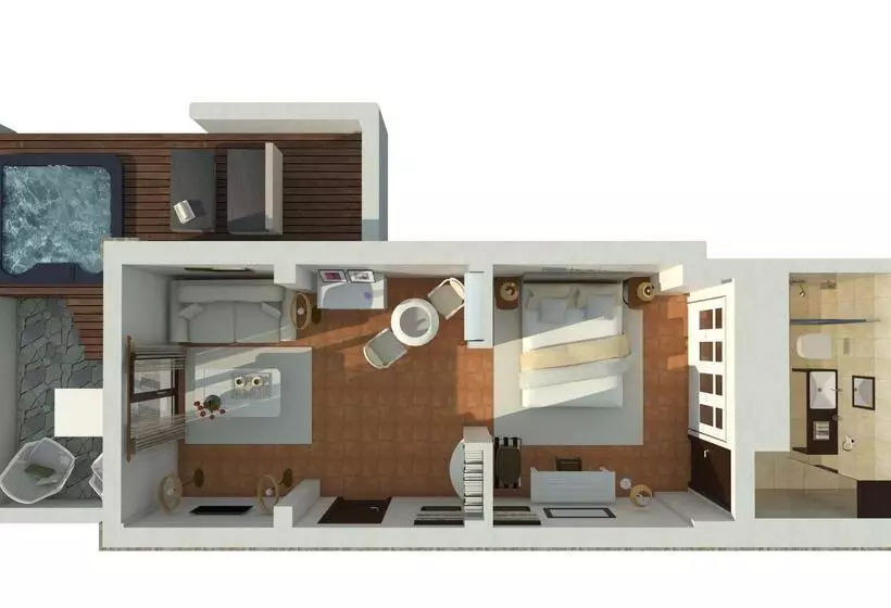 スイート, Aegean Suites, Santikos Collection