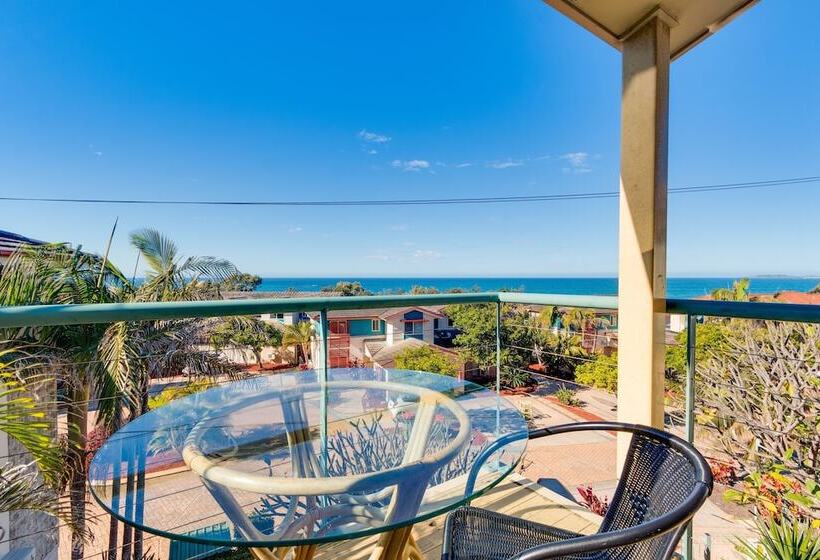 침실 2개 바다 전망 아파트, Aqualuna Beach Resort