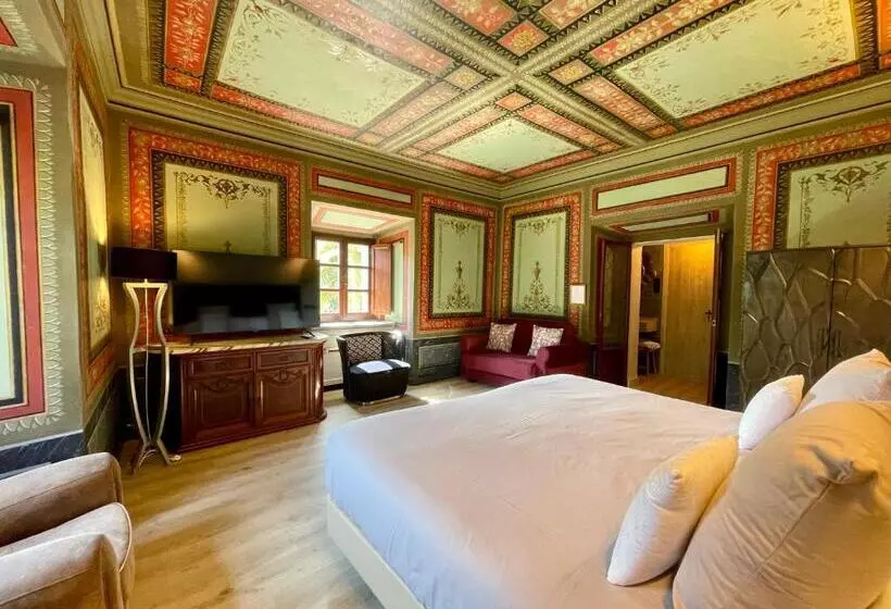 اتاق لوکس با تخت بزرگ, Akla Hotel Palacio Torre De Ruesga
