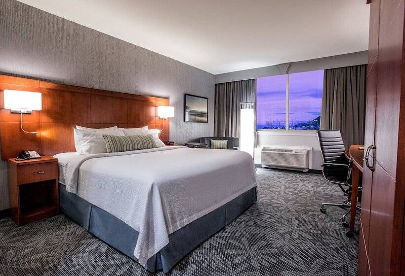 带景观的带双人床的标准间, Courtyard By Marriott St. John S Newfoundland