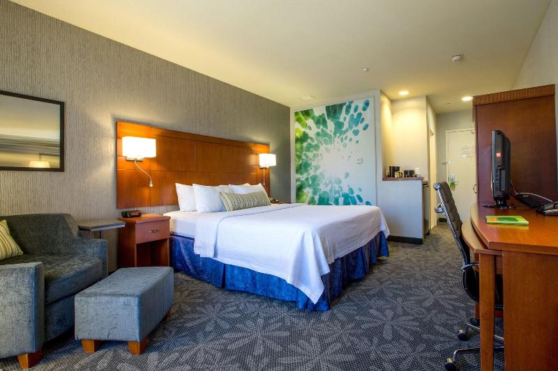 带大床的标准间, Courtyard By Marriott St. John S Newfoundland