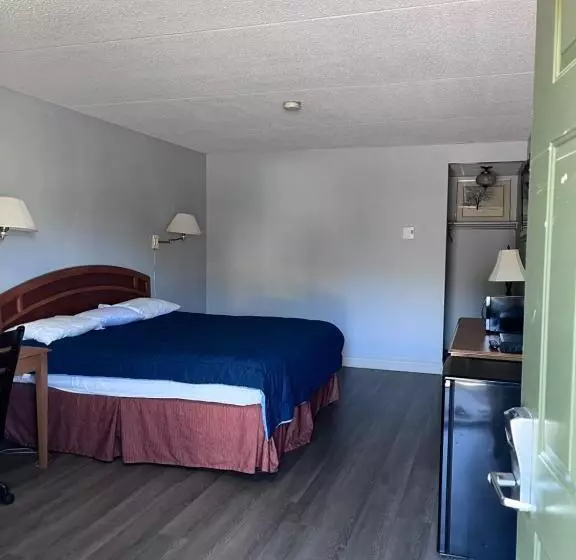 キングサイズベッドのスタンダードルーム, Knights Inn   Park Villa Motel, Midland