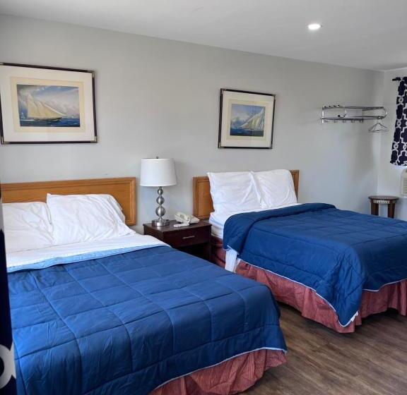 غرفه قياسيه سريرين مزدوجين, Knights Inn   Park Villa Motel, Midland