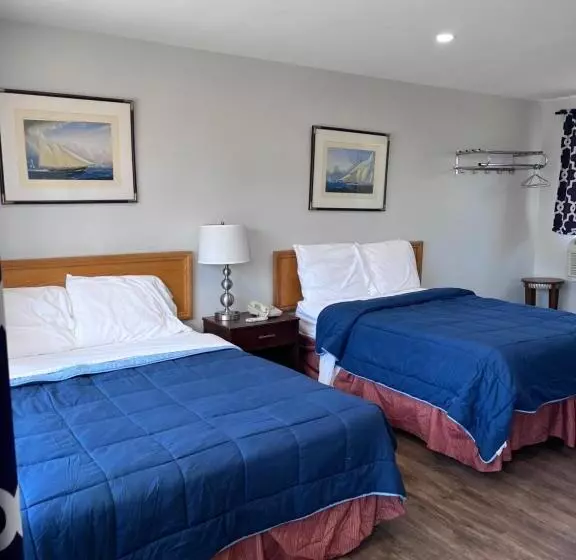 ２ダブルベッドのスタンダードルーム, Knights Inn   Park Villa Motel, Midland