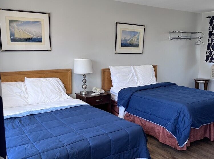 غرفه قياسيه سريرين مزدوجين, Knights Inn   Park Villa Motel, Midland