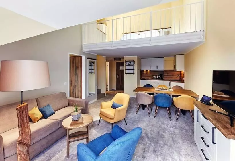 １ベッドルームのスーペリアアパートメント, Dorint Strandresort & Spa Ostseebad Wustrow
