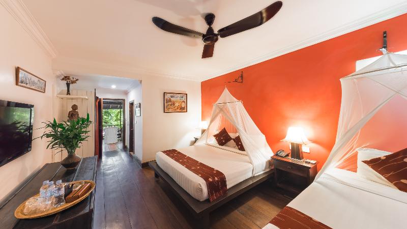 اتاق سه نفره دلوکس با چشم‌انداز استخر, Pavillon Indochine Boutique