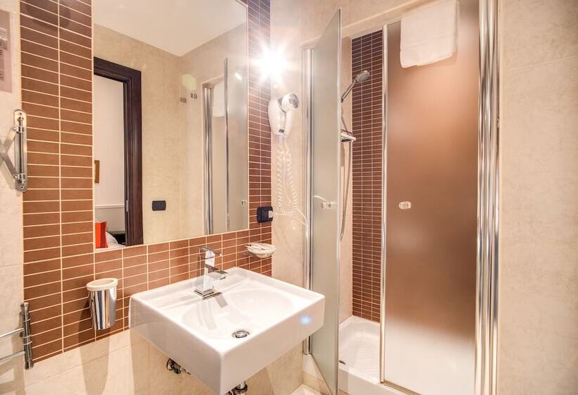 Economy Kamer, Everest Inn Rome