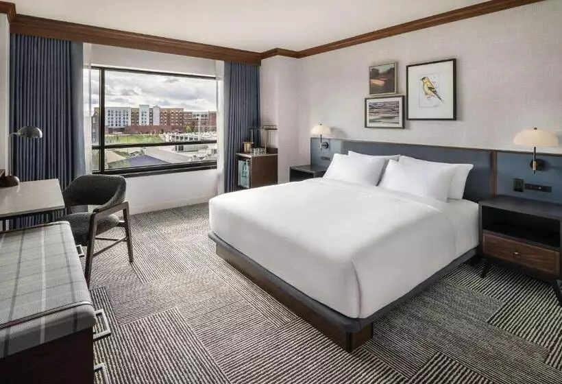 身障者適用キングサイズベッドルーム, Hyatt Regency Coralville