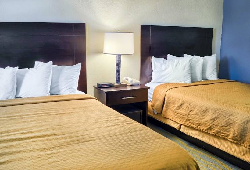 غرفه قياسيه سريرين مزدوجين, Quality Inn Thornburg
