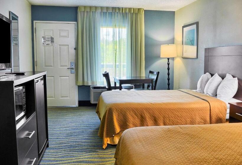 스탠다드 룸 더블 침대 2개, Quality Inn Thornburg