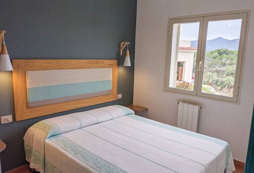 带2个卧室的公寓, Residence Hotel Lu Nibareddu