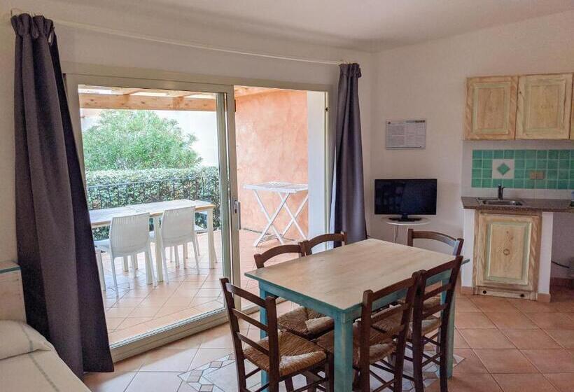 דירת שני חדרים, Residence Hotel Lu Nibareddu