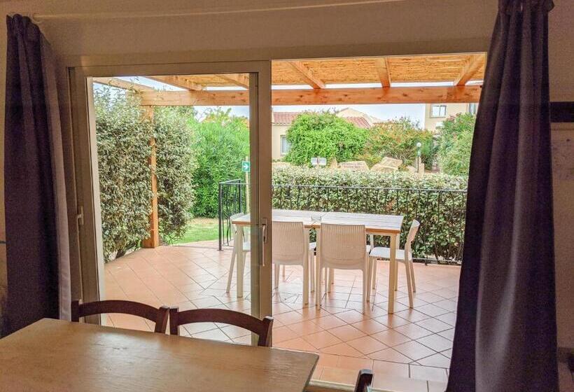 带2个卧室的公寓, Residence Hotel Lu Nibareddu
