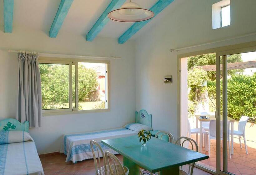 וילה בת 2 חדרי שינה, Residence Hotel Lu Nibareddu