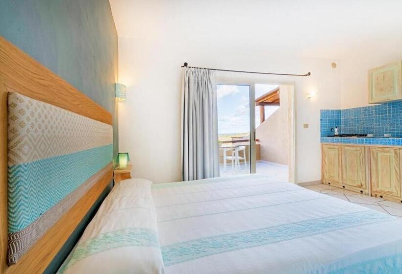 סטודיו סטנדרטי נוף לים, Residence Hotel Lu Nibareddu