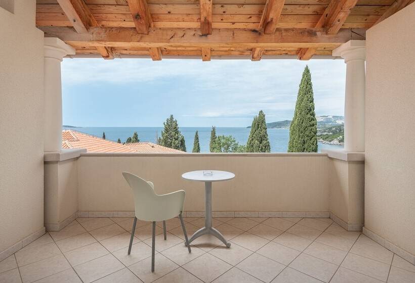 스탠다드 스튜디오 측면 바다 전망, Aparthotel Plat