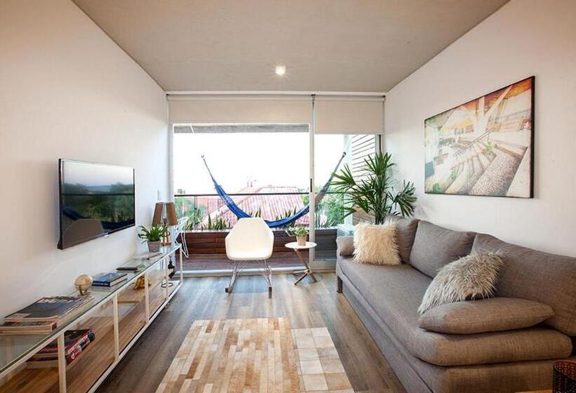 带1个卧室的带阳台的公寓, Alma De Agua Resort