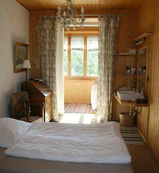 חדר סטנדרט חדר אמבטיה משותף, Hôtel De La Chaux D Abel