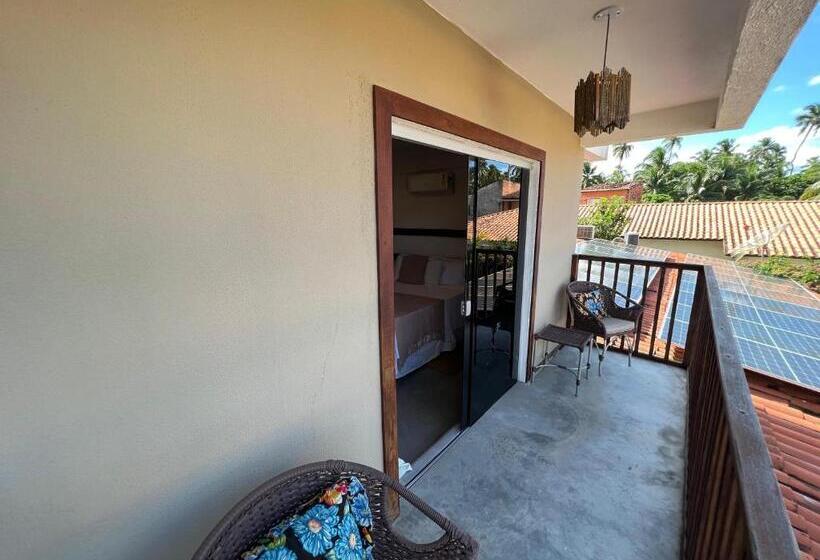 סוויטה עם מרפסת, Pousada Ventos Da Barra