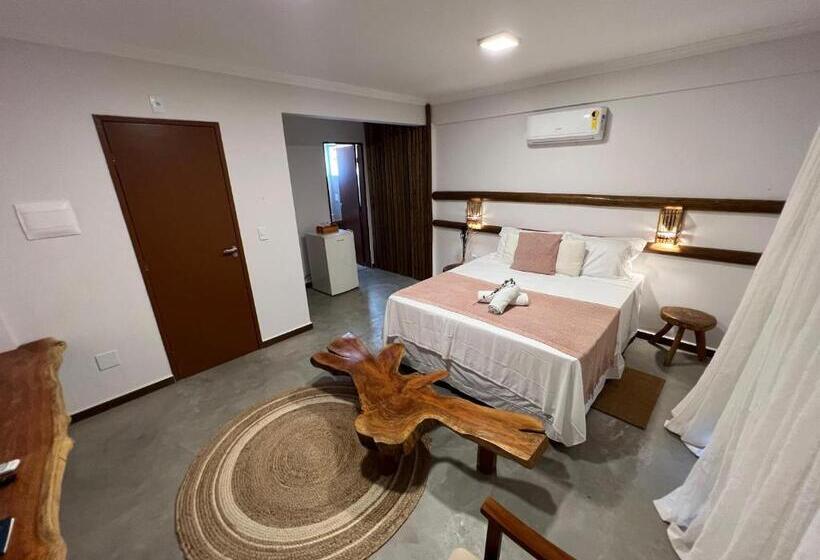 סוויטה עם מרפסת, Pousada Ventos Da Barra