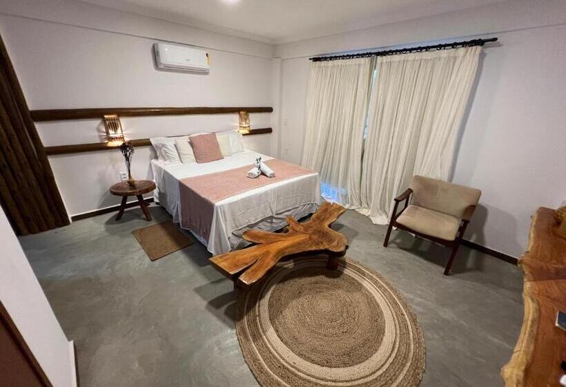 סוויטה עם מרפסת, Pousada Ventos Da Barra