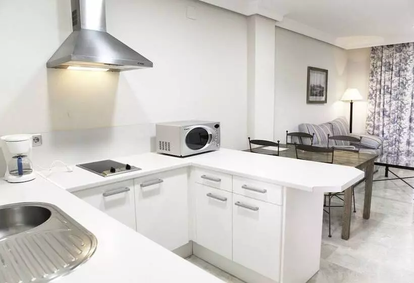 آپارتمان 1 خوابه با چشم‌انداز دریا, Apartamentos Manilva Green