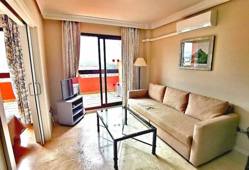 침실 1개 바다 전망 아파트, Apartamentos Manilva Green