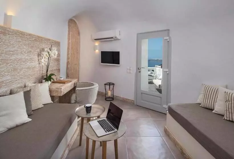 Deluxe-sviitti näköalalla, Athina Luxury Suites