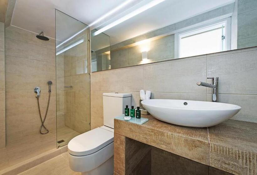 デラックススイート ビュー付き, Athina Luxury Suites