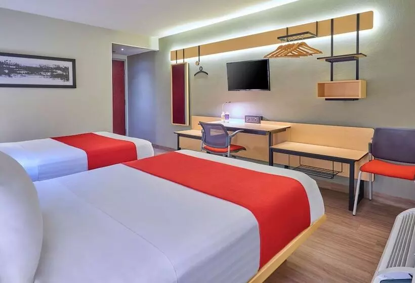 ２ダブルベッドのスタンダードルーム, City Express By Marriott Hermosillo