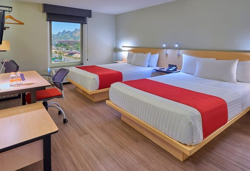 חדר סטנדרט שתי מיטות זוגיות, City Express By Marriott Hermosillo