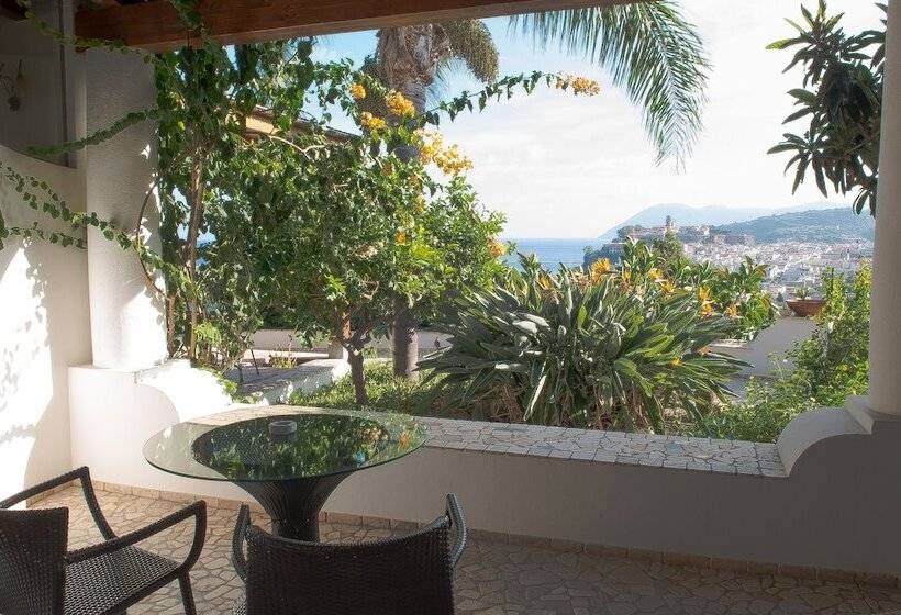 اتاق کلاسیک با چشمانداز باغ, Villa Enrica   Aeolian Charme