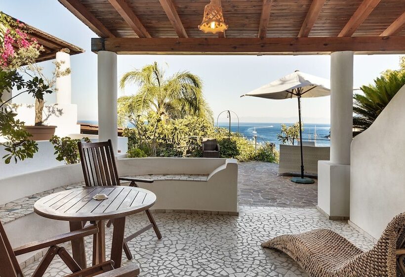 小型套房带海景, Villa Enrica   Aeolian Charme