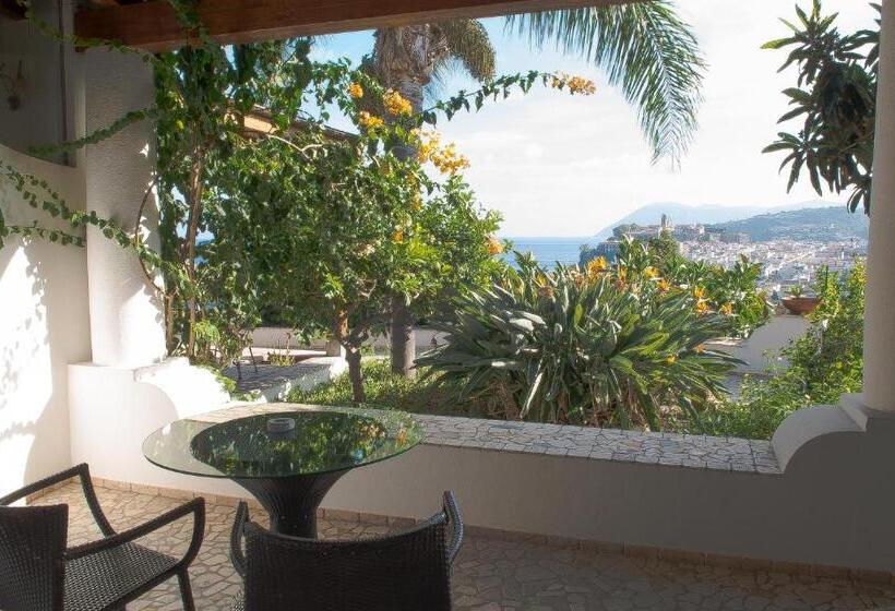 古典房间, Villa Enrica   Aeolian Charme