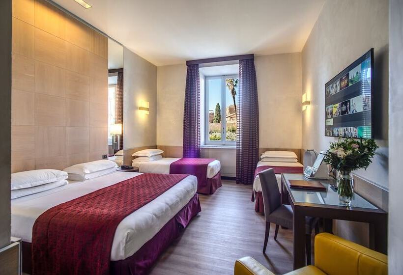 חדר סטנדרט לארבעה, Kolbe Hotel Rome