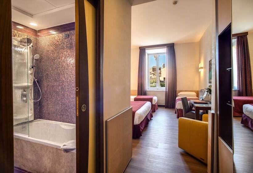 חדר סטנדרט לארבעה, Kolbe Hotel Rome