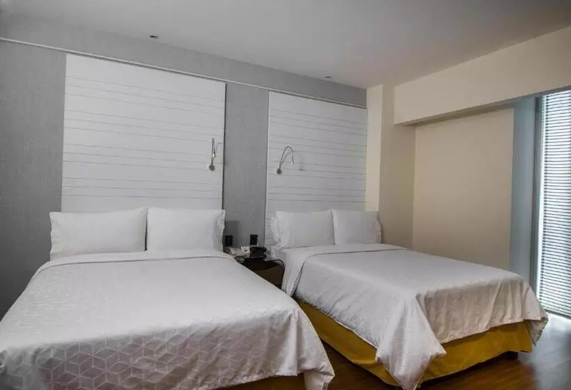 ２ダブルベッドのスタンダードルーム, Bel Air Business Mexico City Wtc, Trademark By Wyndham