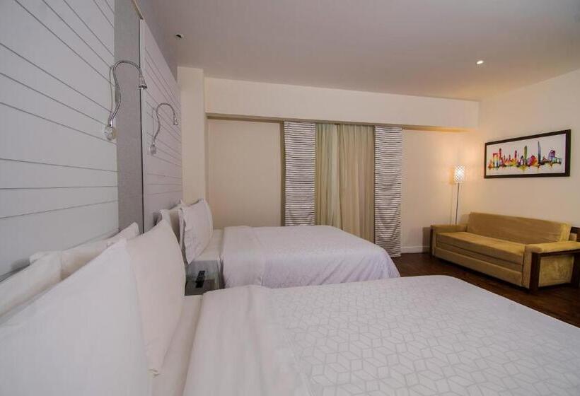 2ダブルベッドのスタンダードルーム, Bel Air Business Mexico City Wtc, Trademark By Wyndham