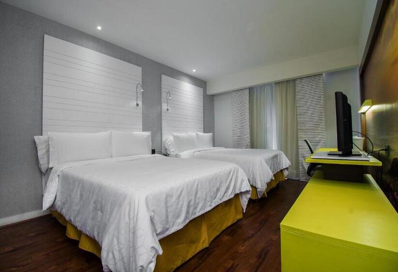 2ダブルベッドのスタンダードルーム, Bel Air Business Mexico City Wtc, Trademark By Wyndham