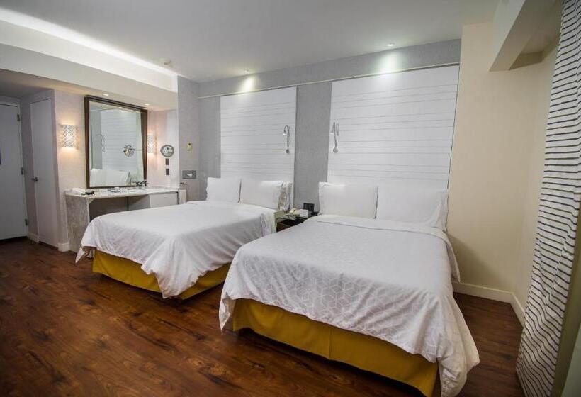 2ダブルベッドのスタンダードルーム, Bel Air Business Mexico City Wtc, Trademark By Wyndham