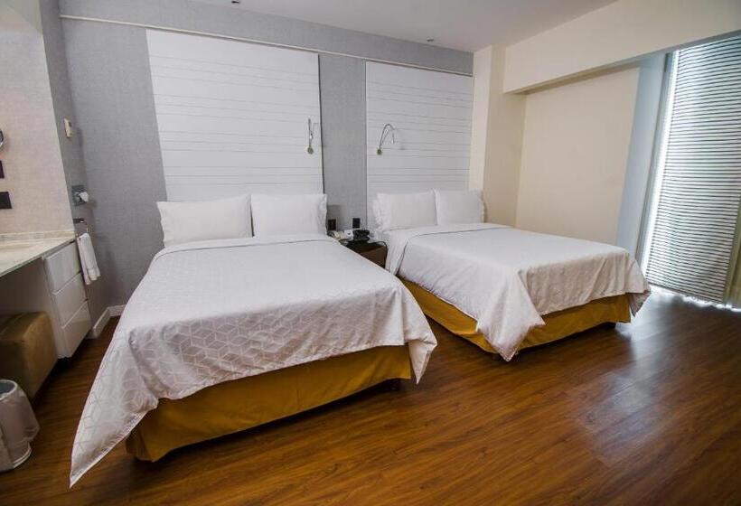 2ダブルベッドのスタンダードルーム, Bel Air Business Mexico City Wtc, Trademark By Wyndham