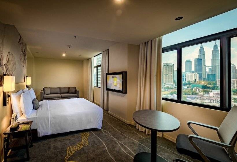 اتاق لوکس با چشم‌انداز, Hilton Garden Inn Kuala Lumpur Jalan Tuanku Abdul Rahman North